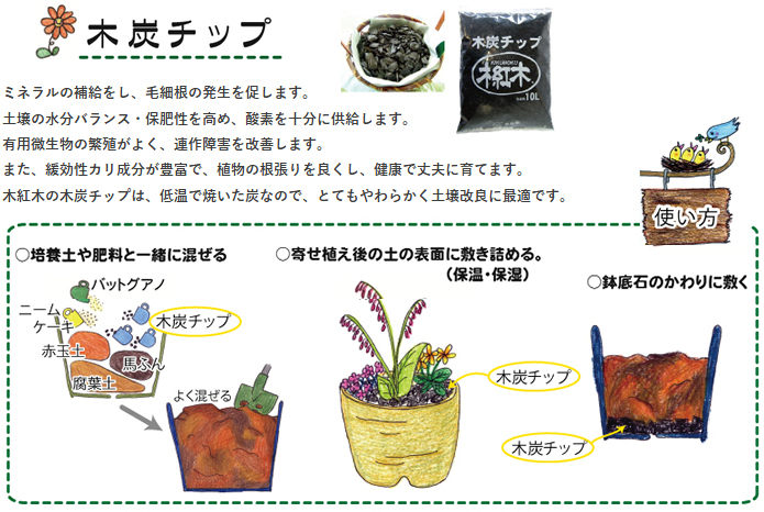 植え替えしない鉢植えの寒肥の施し方